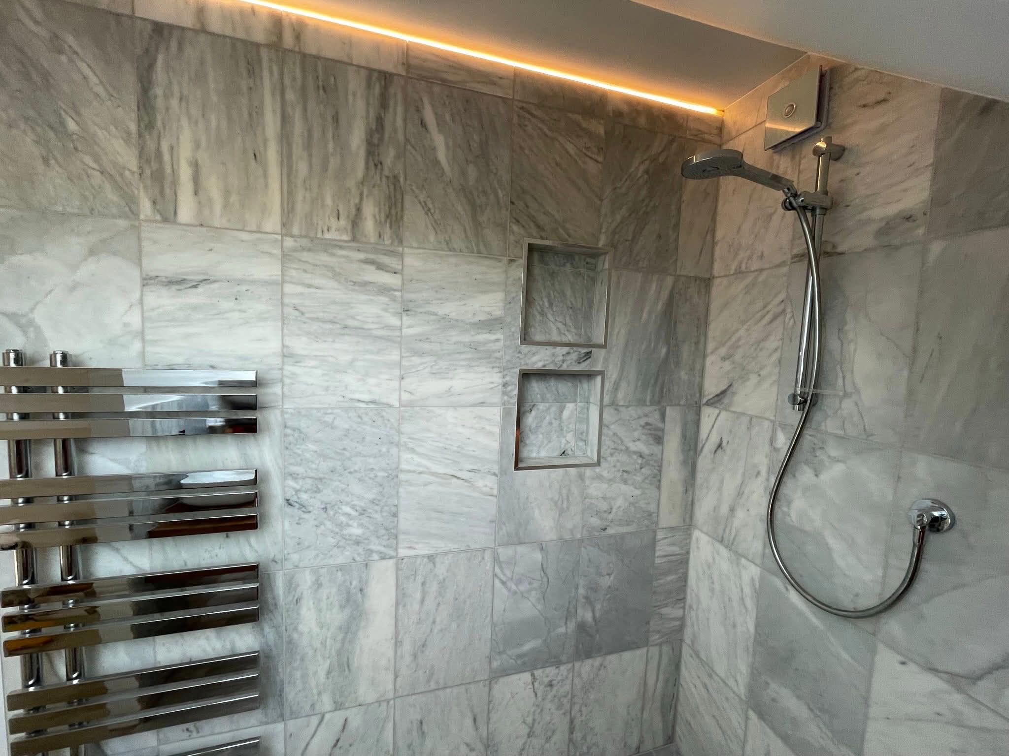 Bathroom detail and tiling